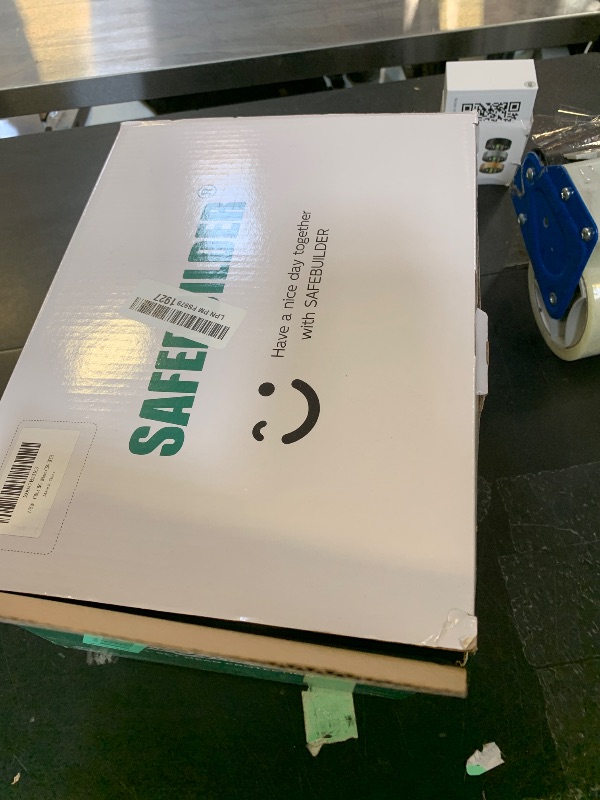 Photo 1 of SAFEBUILDER Safety Helmet with Visor Bluetooth Ear Muffs SNR 26dB Hard Hat with Visors Mounted Ear muff Hardhats Vented ANSI Z89.1 (BG White Hat Wtih Clear & Tinted Visor & Bluetooth Ear Muffs)