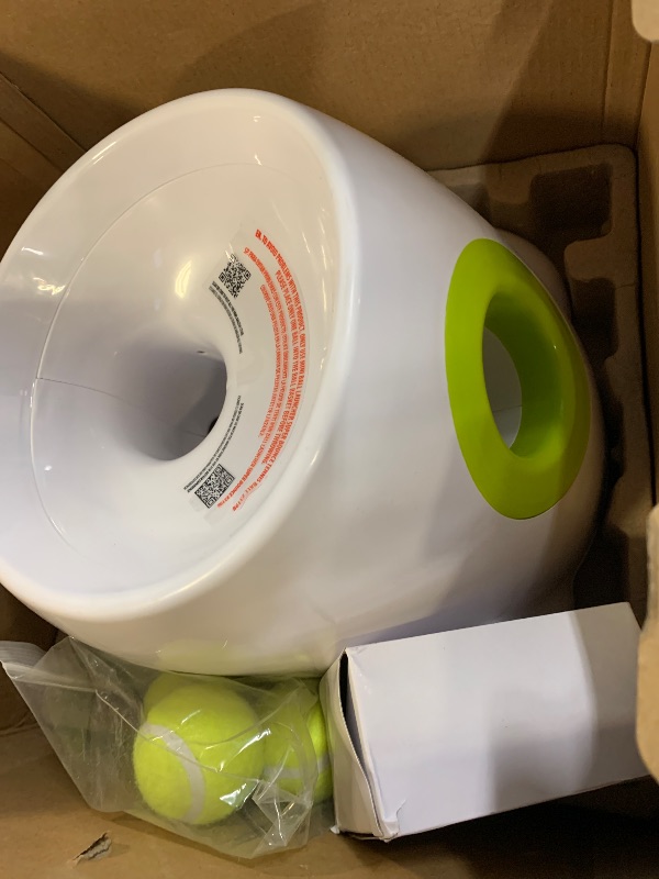 Photo 1 of ALL FOR PAWS Automatic Dog Ball Launcher for Medium to Large Dogs, Interactive Tennis Ball Thrower, Rechargeable Dog Toy Mental Stimulation Training Game for Energetic Dogs