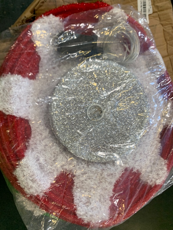 Photo 1 of BRIGHTDECK 2 Pcs Outdoor Christmas Ornaments, Lighted Pop-Up Outdoor Holiday Ball Decoration with 80 LED Lights, 8 Light Modes, Lighted Collapsible Holiday Decorations for Yard, Home (RedGreen)