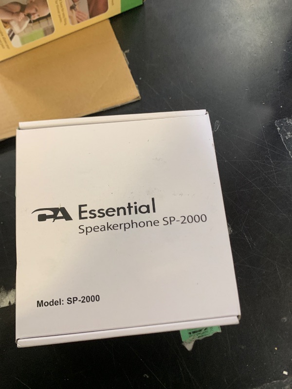 Photo 1 of Cyber Acoustics Conference Speakerphone (SP-2000) - USB and Bluetooth, Advanced DSP with 360 Degree Noise Cancelling Microphone with 3m Range, 66 Ft BT Wireless Range