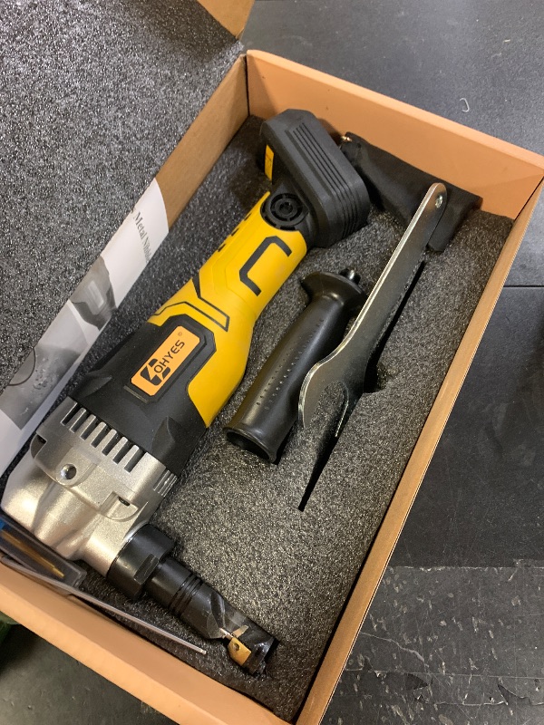 Photo 1 of Metal Nibbler Fit for DeWALT 20v Max Battery Brushless Motor 16 Gauge Variable Speed Assist Handle & 2 Blades For Metal Cutting, Stainless Steel and Aluminum(Battery not Included)