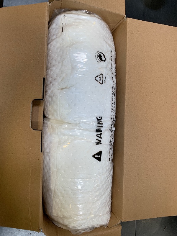 Photo 1 of Osteo Cervical Pillow for Neck Pain Relief, Hollow Design Odorless Memory Foam Pillows with Cooling Case, Adjustable Orthopedic Bed Pillow for Sleeping, Support for Side Back Sleepers