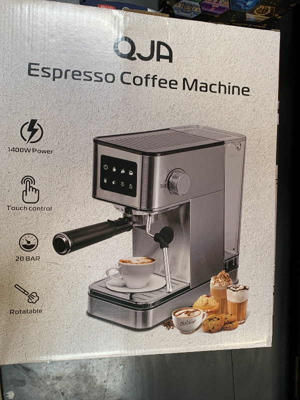 Photo 1 of AMZCHEF ESPRESSO MACHINE WITH GRINDER 20 BAR SEMI AUTOMATIC COFFEE