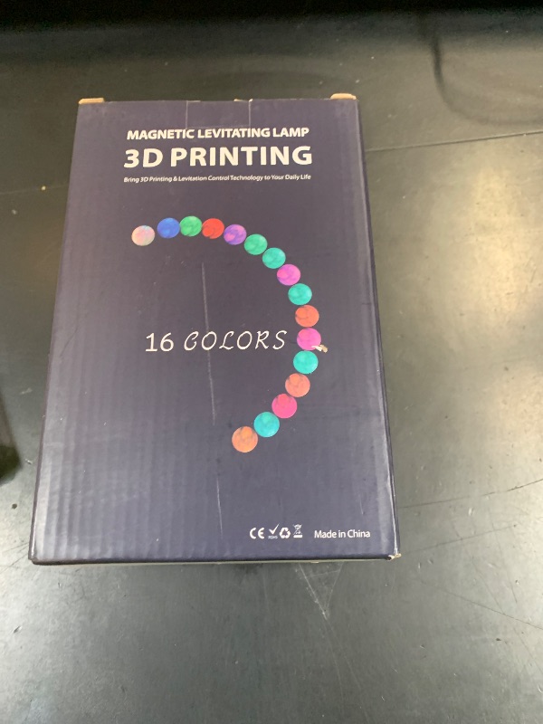 Photo 1 of exekoml Levitating Moon Lamp, Floating and Spinning Moon Lamp 16 Colors LED Lighting Magnetic Levitation Luna Night Lights for Home Office Room Desk Decoration Unique Gifts