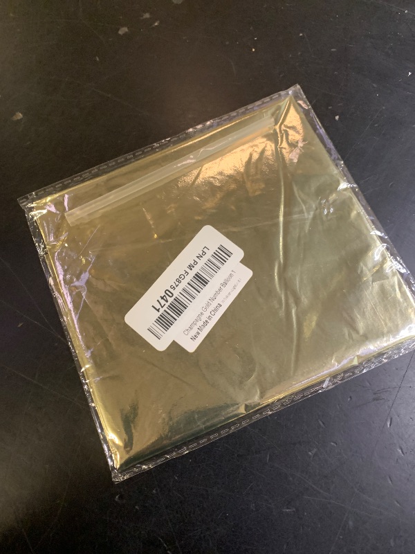 Photo 1 of 1 Balloon - Champagne Gold Birthday Number Balloons, 40 Inch Large Foil Balloons for Men Women Boys Girls Champagne Gold Themed Birthday Decorations