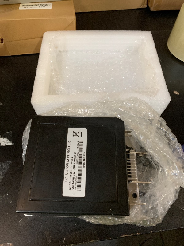 Photo 1 of 1206SX 73144G06 36V 300A 9-Pin Motor Controller for EZGO TXT Medalist 1995-2000 with DCS, Electric Golf Cart Speed Controller Replacement for Curtis 73144G01-G06 1206SX-005