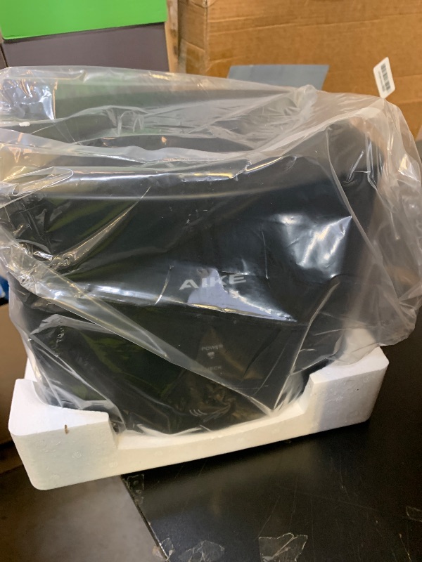 Photo 1 of AIKE Air Wiper Compact Hand Dryer 110V 1400W Black (with 2 Pin Plug) Model AK2630S