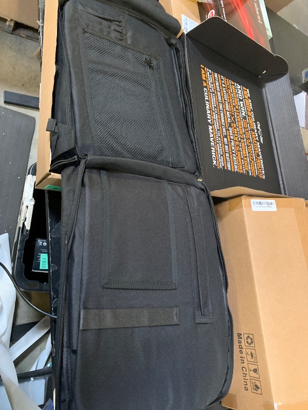 Photo 1 of Chef Sac Chef Knife Bag Vintage Backpack | 30+ Pockets for Knives and Chef Tools | Knife Carrying Case with Hidden Back Pocket for Tablet | Sturdy Knife Bag for Chefs & Culinary Work (Black)