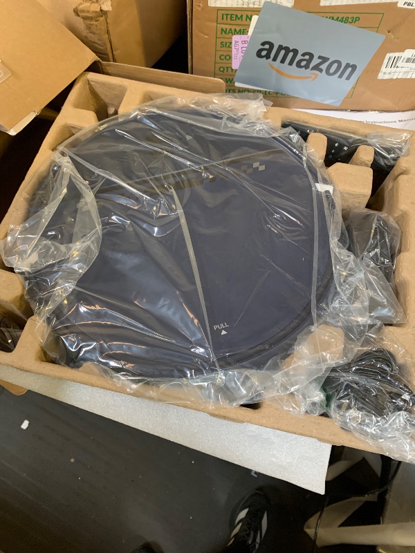 Photo 1 of Robot Vacuum and Mop Combo, 2-in-1 Mopping Robot Vacuum Cleaner with 2300Pa Suction, 2.87'' Slim Design, Wi-Fi/App/Voice Control, 3D Obstacle Avoidance&Self-Charging for Hard Floors, Carpets, Pet Hair