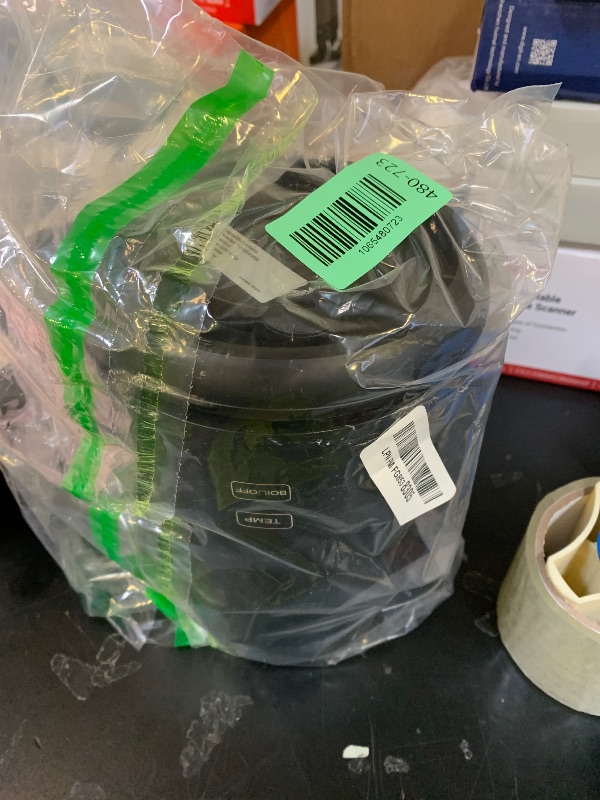 Photo 1 of **Damage on bottom. Doesnt sit on the electric part----PARTIAL SET**Electric Kettle 1.0L 1200W, 7 Temp Settings, 4H Keep-Warm, Fast-Boil Stainless Steel Electric Tea Kettle, 120V Water Boiler with Auto-Shut Off, Cool Touch PP Exterior for Home Office, Bla