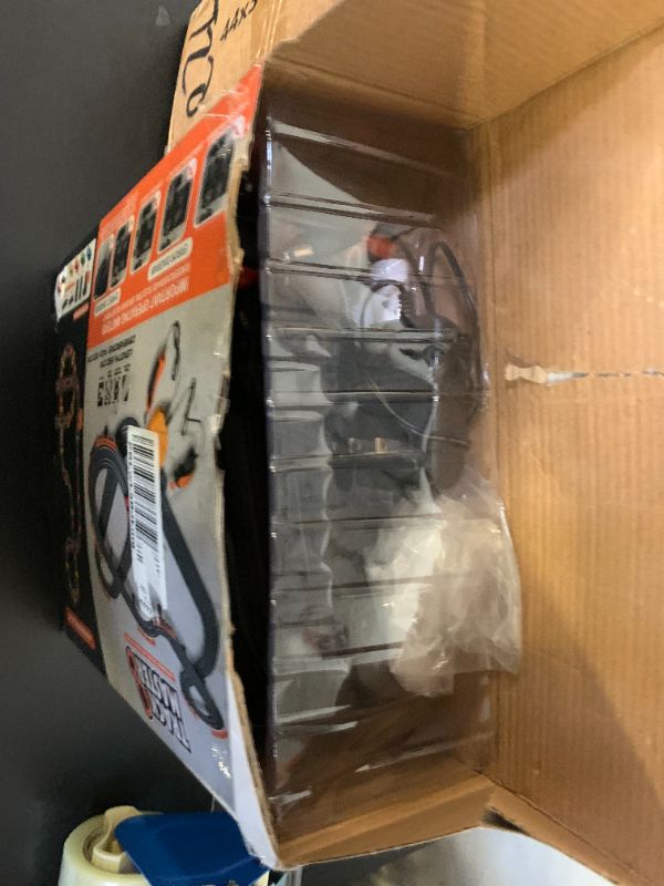 Photo 1 of Slot Car Race Track Sets with 4 High-Speed Racing Car, Battery or Electric Race Car Track for Boys and Kids, Dual Racing Game Lap Counter Circular Overpass Track, Gifts Toys for Boys Kids Age 6 7 8-12