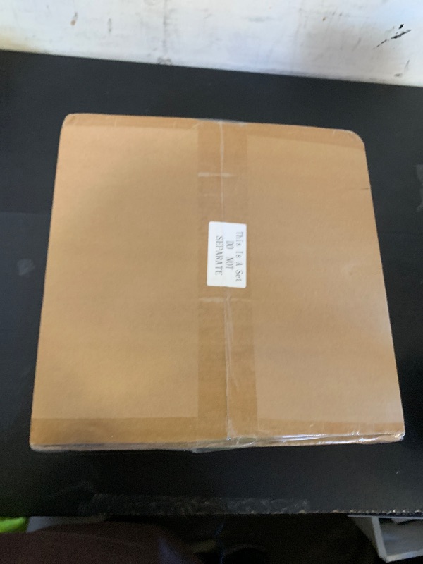 Photo 1 of Leinuosen 7 Pcs Large Buffet Risers Set 6" to 12" Acrylic Display Box Catering Dessert Table Riser Food Display Decorative Stand with Hollow Bottom for Catering Supplies(Clear, Square)