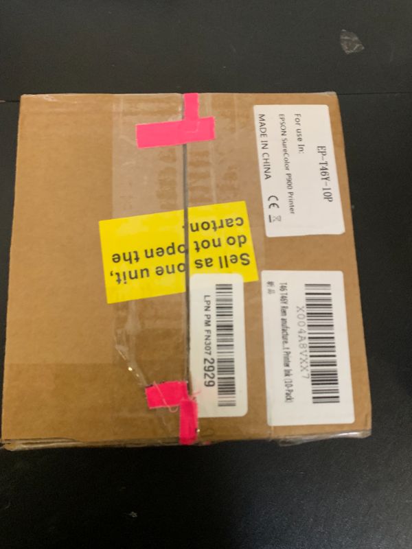 Photo 1 of Verveoy T46Y Ink Ultrachrome Pro10 Ink Cartridge Bundle Remanufactured for T46Y1 T46Y2 T46Y3 T46Y4 T46Y5 T46Y6 T46Y7 T46Y8 T46Y9 T46YD Ink cartridges for SureColor P900 SC-P900 Printer Ink (10-Pack)