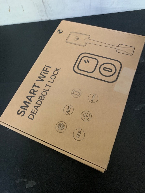 Photo 1 of WiFi Smart Locks for Front Door: Hornbill Keyless Entry Door Lock with Handle, Fingerprint Keypad Deadbolt Front Door Lock Set, Electronic Biometric Digital Lock, App Remote Control, Oil Rubbed Bronze