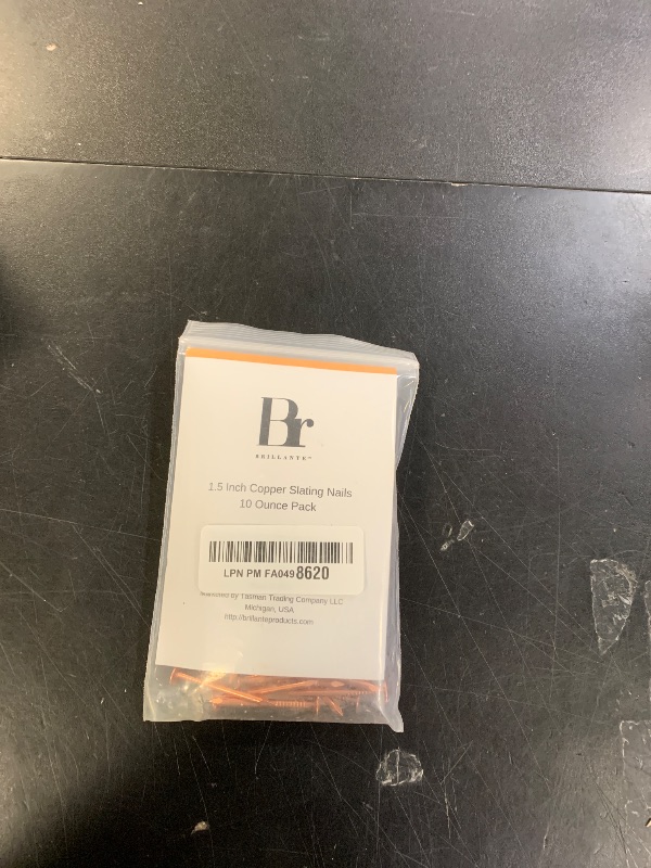 Photo 1 of 1.5 Inch Copper Nails for Slating & Roofing - 10 Oz Pack of Solid Copper Nail Spikes