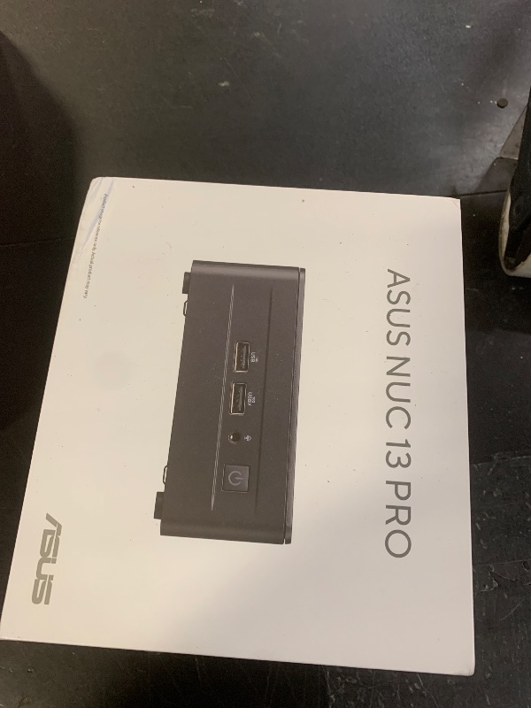 Photo 1 of ASUS NUC 13 Pro, Intel NUC 13 Business Intel Core i5-1340P (12C/16T, Up to 4.6GHz), 16GB DDR4 RAM 512GB PCIe 4.0 NVMe SSD, 8K/HDR/4 Display/WiFi6E/BT5.3/Windows 11 Pro/Quiet