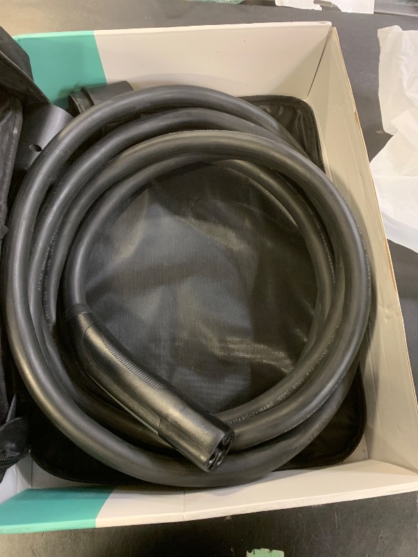 Photo 1 of Otytkgo Extension Cable for Tesla with NACS Plug, Compatible with Model Y/X/3/S, 16.4ft 240V Up to 50A EV Extension Cord for Level 1 & 2 Charging with Mobile and Wall Connectors