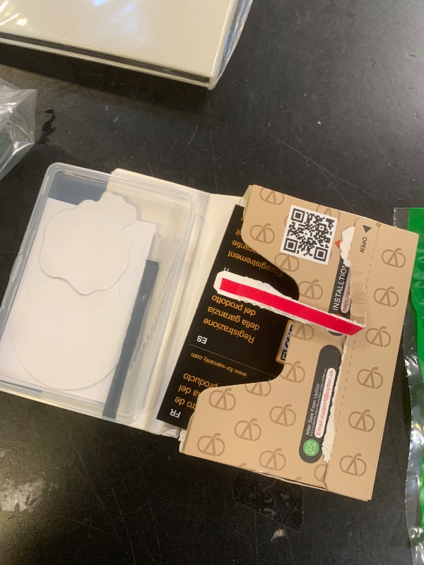 Photo 1 of Uyiton Compatible with iPhone 17 Pro Max Camera Lens Protector - [Not Easy to Break][Strong Adsorption][Case-Friendly] Metal Tempered Glass Rear Camera Screen Cover - Deep Blue