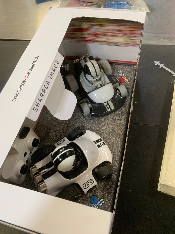 Photo 1 of Sharper Image® Motor Battles RC Team Battle Racers – Remote Control Combat Cars with LED Lights & Damage Indicators for Multiplayer Action| RC Stunt Bumper Car Fighting Game| Toy Gift for Boys Kids