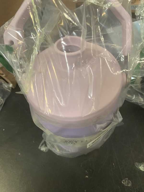 Photo 1 of **MISSING LID** Stanley IceFlow Fast Flow Jug with Handle 40 oz | Leakproof for Travel and Sports | Insulated Stainless Steel | BPA-Free | Lavender