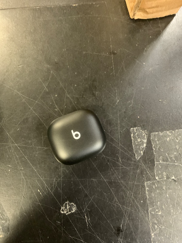 Photo 1 of RIGHT SIDE NON FUNCTIONAL --------------------------------------------------Beats Powerbeats Fit - Wireless Noise Cancelling Workout Earbuds with Secure-Fit Wingtips, Up to 30-Hour Battery Life, Sweat & Water Resistant, Apple & Android Compatible - Jet Bl