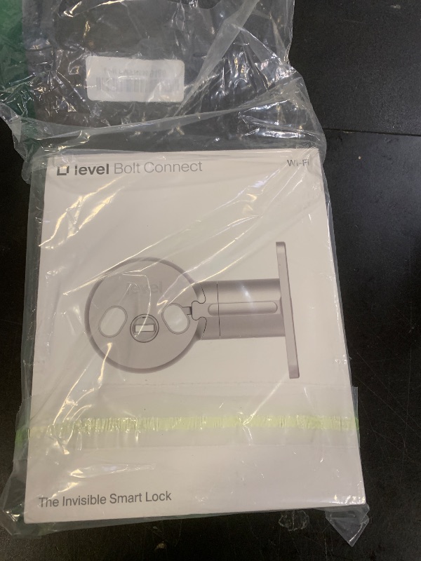 Photo 1 of Level Bolt (Wi-Fi) Smart Deadbolt - Make Your Lock Smart & Keep Existing Hardware and Keys - Lock/Unlock from Anywhere - Level App for iOS & Android - Works with Apple Home, Alexa & Google, White