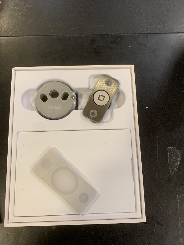 Photo 1 of Level Bolt (Wi-Fi) Smart Deadbolt - Make Your Lock Smart & Keep Existing Hardware and Keys - Lock/Unlock from Anywhere - Level App for iOS & Android - Works with Apple Home, Alexa & Google, White