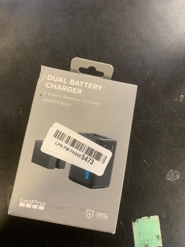 Photo 1 of GoPro Dual Battery Charger + 2 Enduro Rechargeable Batteries (HERO13 Black) - Official GoPro Accessory