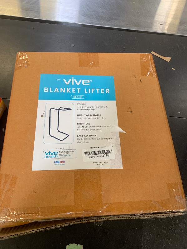 Photo 1 of Vive Blanket Lifter for Feet 26"-34" - Adjustable Bed Foot Protector - Bed Cradle for Feet - Lift Bar for Sheet Support - Great for Foot, Ankle, Leg, Knee, Toes, Chronic Pain, Neuropathy and Arthritis