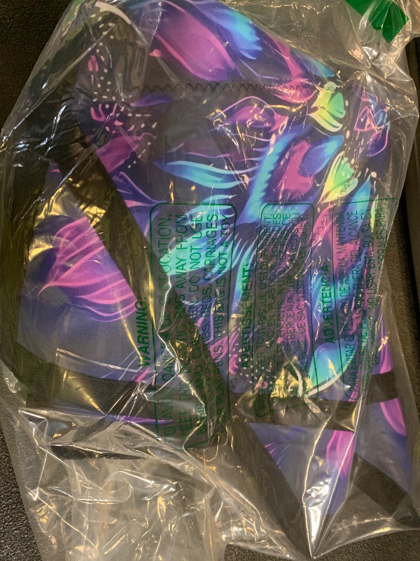 Photo 1 of BVCY Flow Star (UV Reactive) Beginners Spinning Juggling and Skill Toy Cloth Easy to Rotate Fingertip Rotating Dapo Star Blue&Mandala&Flower (R05-Style4)