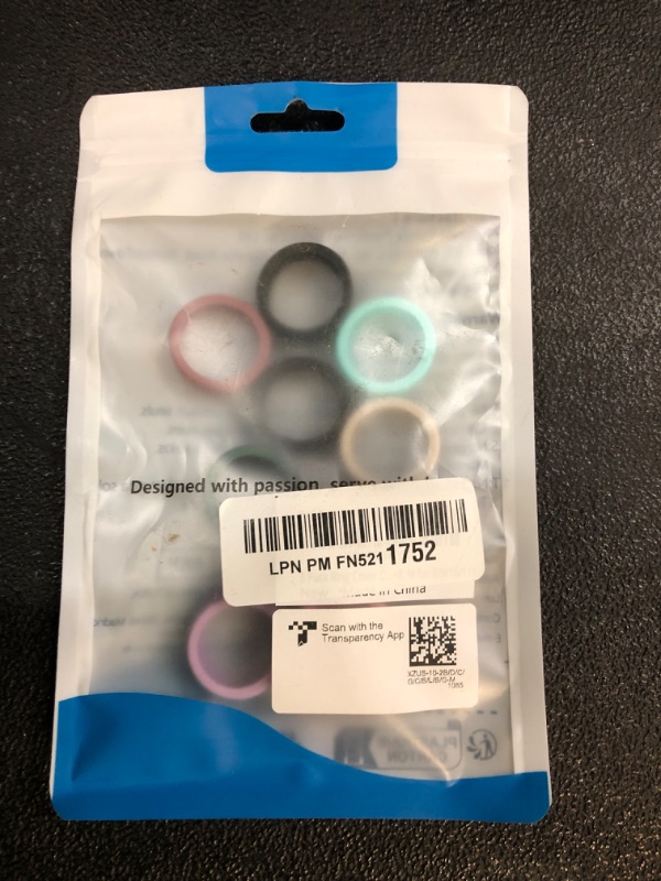 Photo 1 of 10 Pack Ring Cover Compatible with Oura Ring Gen 4/4 Ceramic, Oura Ring 3 Horizon/Heritage, Surport Charging with Cover on, Anti-Scratch Elastic Silicone Ring Protector for Men Women, M for 8/9/10/11