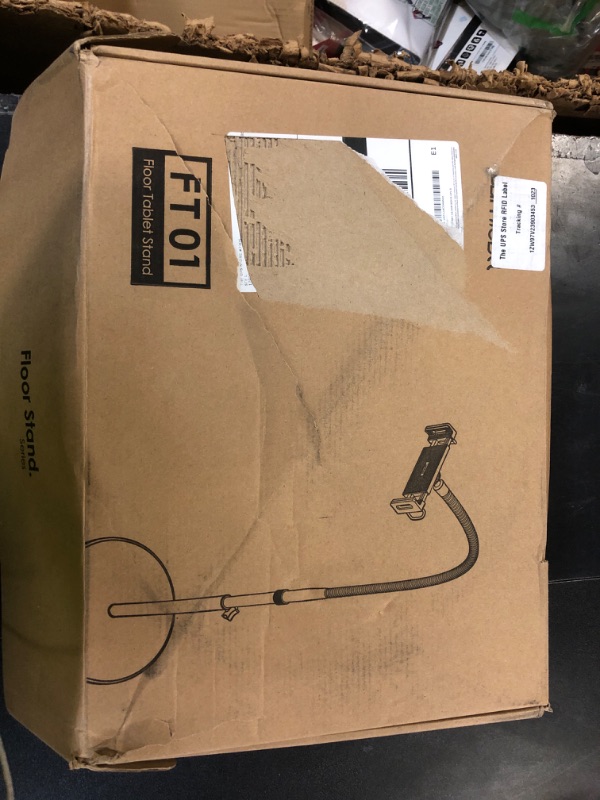 Photo 1 of Lamicall Tablet Floor Stand Holder - Gooseneck Tablet Mount for Bed, 63" Adjustable Height & 10.6lb Stable Base, for 4.7-13" Tablets, iPad Pro 13/9.7, Air, Mini, Galaxy Tab, Kindle, Phones