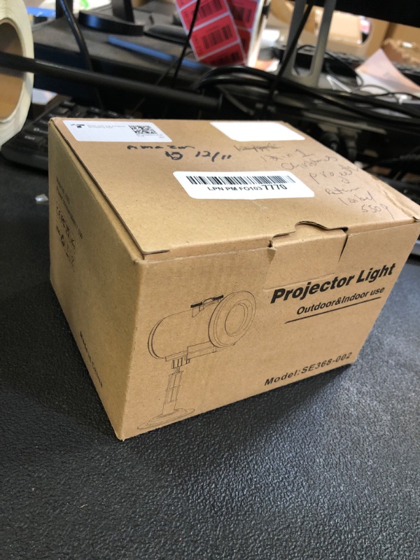 Photo 1 of 12 in 1 Christmas Projector Lights Outdoor,3D Dynamic Christmas Decorations Indoor,Clearer Santa Sleigh HD Patterns Holiday Lights,Waterproof for Window Wall Yard Holiday Decor