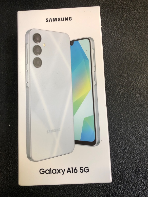 Photo 1 of Samsung Galaxy A16 5G A Series, Unlocked Android Smartphone, Large AMOLED Display, Durable Design, Super Fast Charging, Expandable Storage, 5G Connectivity, US Version, 2025, Light Gray