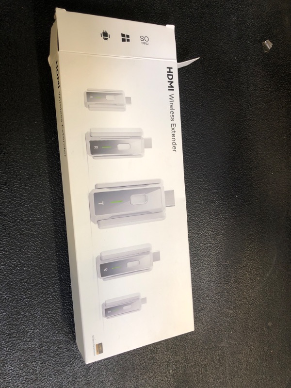 Photo 1 of Wireless HDMI Transmitter and 4 Receivers, 500 FT/150M, 2.4G+5G Plug & Play, 1080P HD Audio and Video Transmission, Suitable for Laptops, Desktops, TV Boxes, Projectors to Monitors