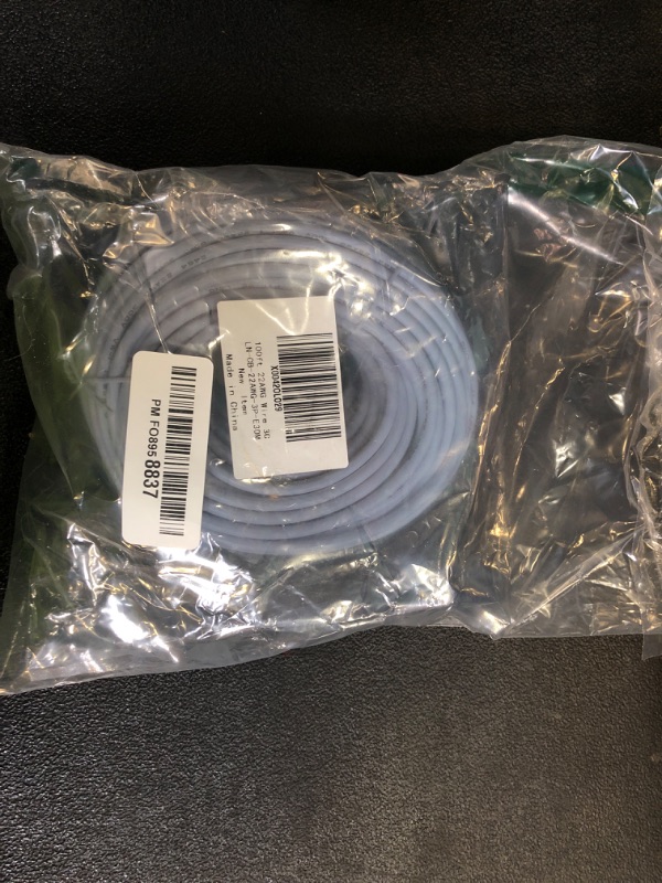 Photo 1 of 100FT 22 Gauge Wire 3 Conductor, 22AWG Electrical Wire, 22/3 Oxygen Free Stranded Tinned Copper Wire, Insulated Low Voltage Cable for LED Lamps Lights Automotive