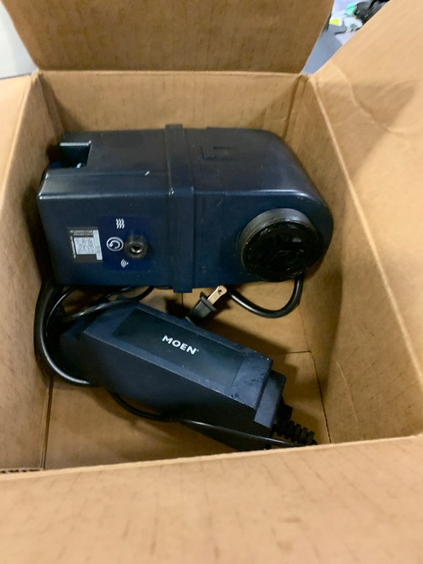 Photo 1 of Moen Flo Smart Water Monitor and Automatic Shutoff Sensor, Wi-Fi Connected Water Leak Detector for 1-1/4-Inch Diameter Pipe, 900-002