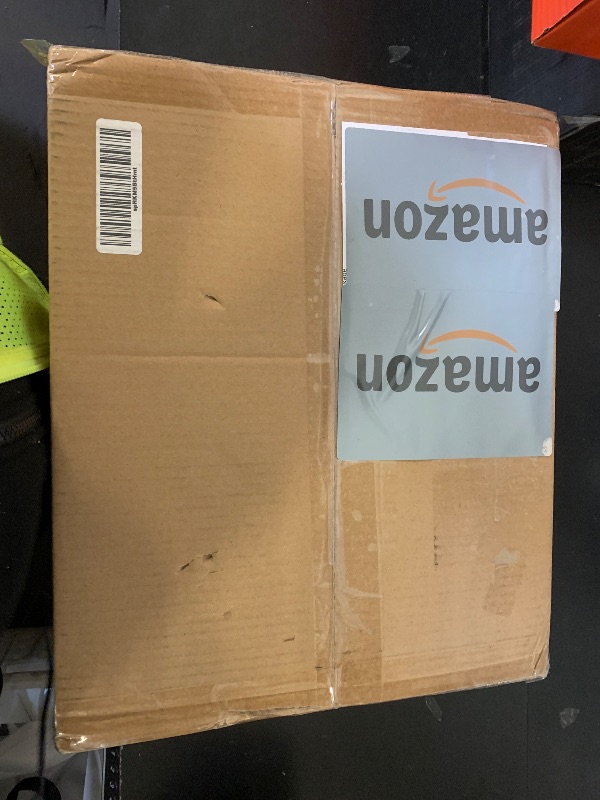 Photo 1 of ?Upgraded?Dimmable Gold Floor Lamps for Living Room, 11W LED Bulb Included, Modern Standing Lamp with Marble Base, Tall Pole Light with White Linen Shade for Bedroom Reading Office Corner Nursery