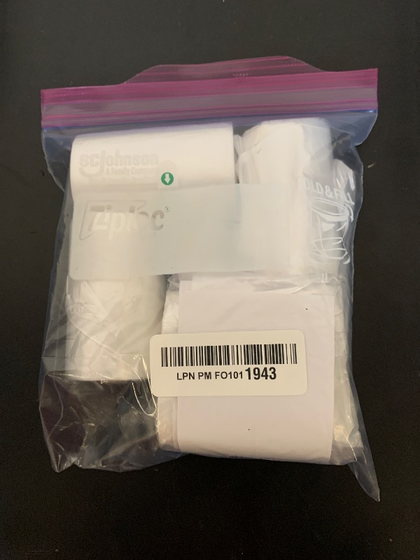 Photo 1 of 0.5 Gallon 350 pcs Mini Clear Trash Bags, Tiny Strong Garbage Bags,Small Plastic Bags for Desktop Trash Bin, Tiny Bathroom Trash Can Bin Liners,Mini Bags for Waste Basket Liner,Fit 2 Liters-Clear