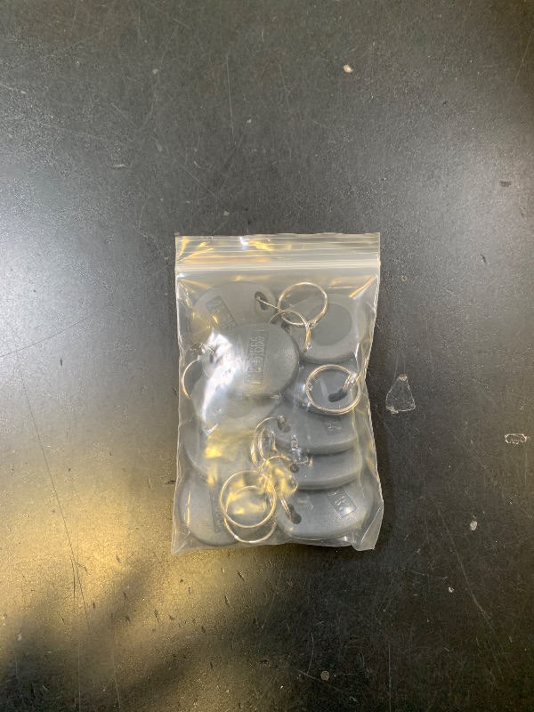 Photo 1 of 10 pcs 26 Bit Proximity Key Fobs Weigand Prox Keyfobs Compatable with 1346 1386 1326 H10301 Format Readers. Works with The Many of Access Control Systems