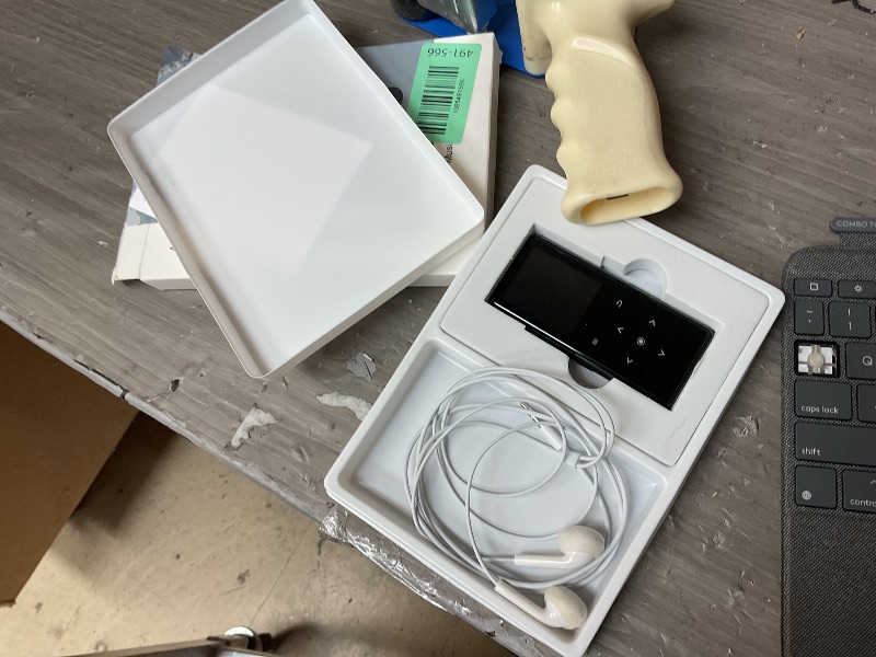 Photo 1 of 128GB MP3 Player with Bluetooth, AiMoonsa Music Player with Built-in HD Speaker, FM Radio, Voice Recorder, HiFi Sound