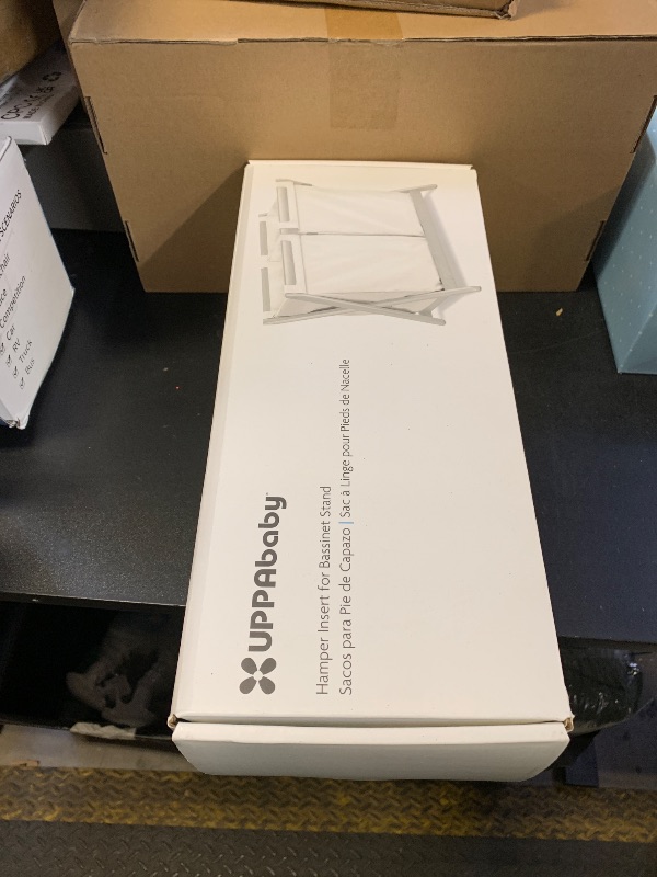 Photo 1 of UPPAbaby Bassinet Stand Hamper Insert / Dual-Compartment and Carry Handles / Durable Construction