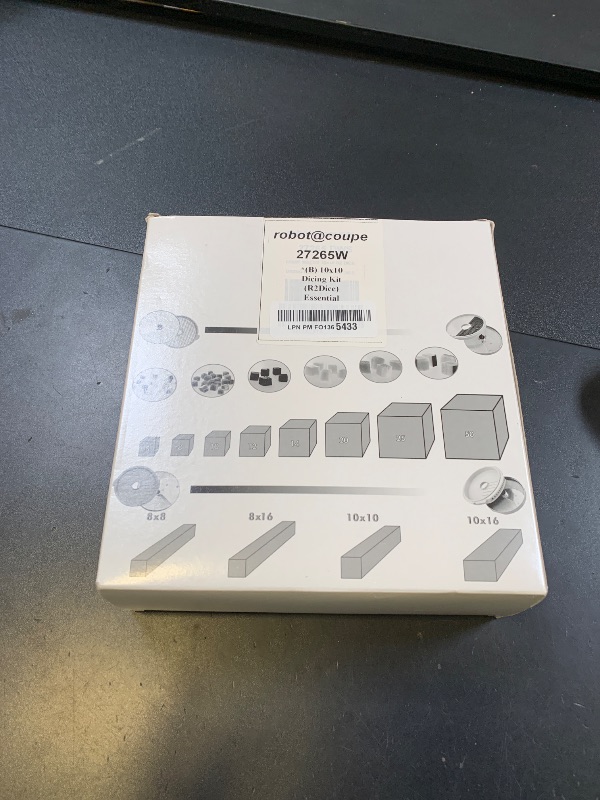 Photo 1 of Robot Coupe 27265 Dicing Equipment, R2 DIC, 10" X 10", Black,Silver