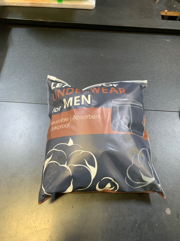 Photo 1 of Incontinence Underwear for Men, Leak Proof Boxer Briefs for Overnight & Heavy Bladder Leaks, 130ml High Absorbency, Washable Reusable,Adult Discreet Daily Bladder Protection