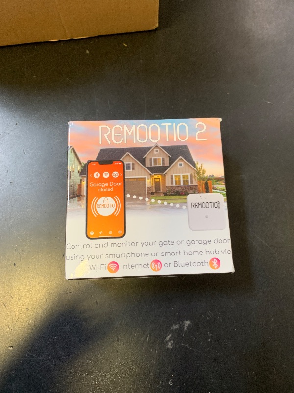 Photo 1 of Remootio 2 WiFi and Bluetooth Smart Garage Door opener with iOS and Android App, Apple Home (HomeKit), Amazon Alexa, Google Home, SmartThings, Siri Shortcuts compatible. With sensor and power adapter.