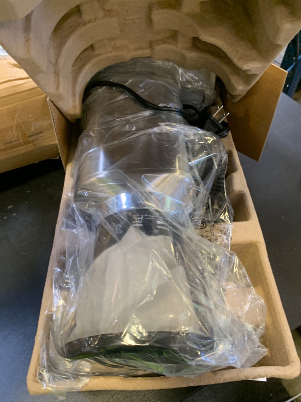 Photo 1 of Cusinice Conical Burr Coffee Grinder with 40mm Stainless Steel Burr, 34 Grind Settings & Anti-Static, Electric Espresso Grinder for Home Use