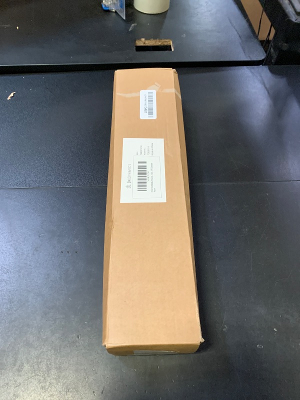 Photo 1 of ENJOYBASICS 2 Pack Adjustable Spring Tension Curtain Rods 32 to 66 Inches, Stainless Steel Matte Black Shower Rod No Drilling for Window, Bathroom, Closet, Room Divider, 7/8" Diameter