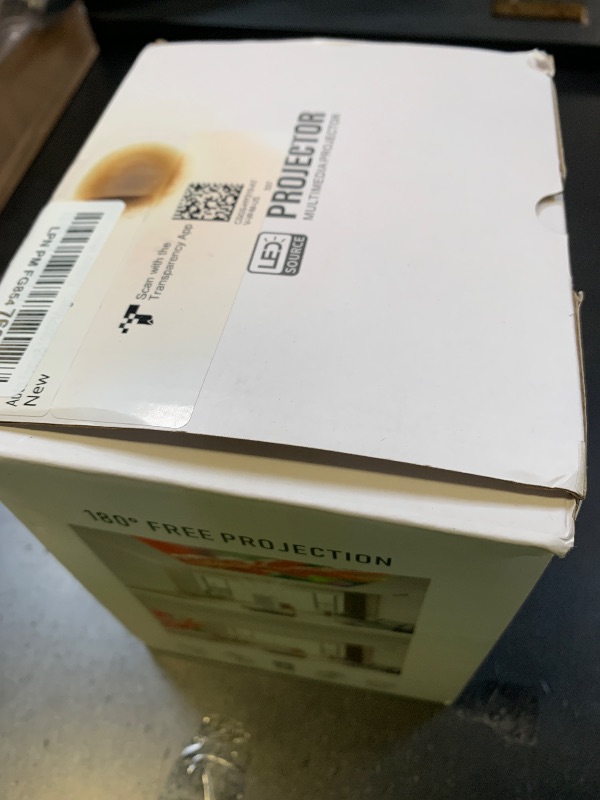 Photo 1 of ?Auto Focus&1080P?Magcubic Mini Smart Projector with 4K Support, Portable Projector with Wifi and Bluetooth, 5W Speaker, Built in Apps, Voice Control, Outdoor Movie Projector