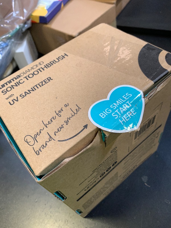 Photo 1 of Tao Clean UV Sanitizing Sonic Toothbrush and Cleaning Station, Electric Toothbrush, Dual Speed Setting, White