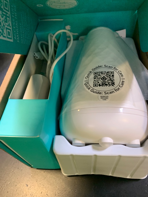 Photo 1 of Tao Clean UV Sanitizing Sonic Toothbrush and Cleaning Station, Electric Toothbrush, Dual Speed Setting, White